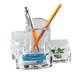 [26510] Portacancelleria-portapenne Acrilico trasparente 1684 LEBEZ