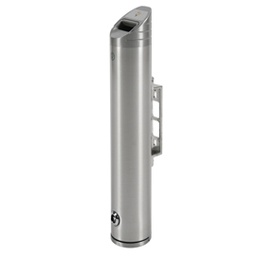 [61269] PORTACENERE INOX DA MURO H 48CM