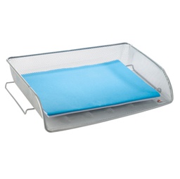 [61916] PORTACORRISPONDENZA MESH IT ARGENTO IN RETE METALLICA ALBA