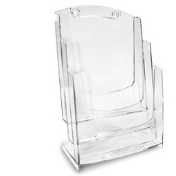 [72204] PORTADEPLIANT 4 TASCHE 1/3 A4 - 11,5x26,5x18,4cm Arda