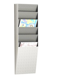 [90067] Portadepliant a 6 tasche A4 verticali Wall Organizers Paperflow