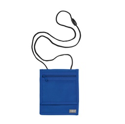 [86109] Portadocumenti da collo XL Blu Basic
