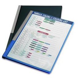 [45760] PORTALISTINI PERSONALIZZABILE DISPLAY 40 BUSTE NERO