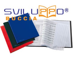 [71906] Portalistini SVILUPPO buccia 22x30cm in naturene 60 buste rosso FAVORIT