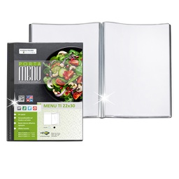 [94848] PORTA MENU TI 2 buste - personalizzabile 22x30cm Sei Rota