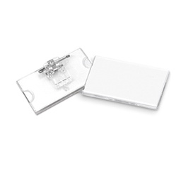 [26166] PORTANOME 65x30mm C/CLIP+SPILLA 31-080 LEBEZ