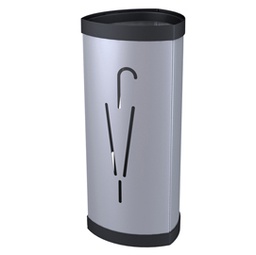 [71278] PORTAOMBRELLI in METALLO Silver H60cm Alba