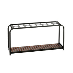 [71290] PORTAOMBRELLI MULTI A 16 POSTI NERO