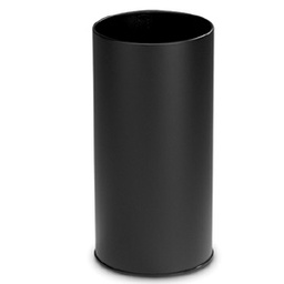 [58112] PORTAOMBRELLI TONDO NERO H 49CM IN METALLO