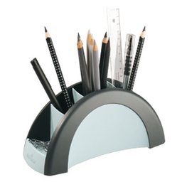 [57355] PORTAPENNE 5 SCOMPARTI VEGAS NERO DURABLE