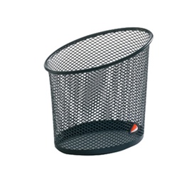 [61907] Portapenne MESH in rete metallica nero ALBA