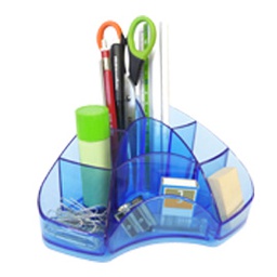 [72055] PORTAPENNE MULTIPOT Classic AZZURRO TRASP. ARDA