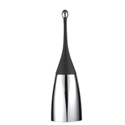 [67397] Portascopino da terra H48,5cm nero Soft Touch