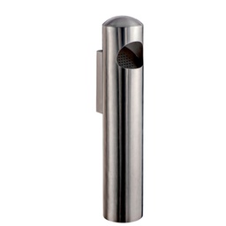 [92556] Posacenere murale Birkin Inox satinato
