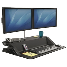 [80723] POSTAZIONE DI LAVORO SIT-STAND LOTUS NERO 0007901 FELLOWES