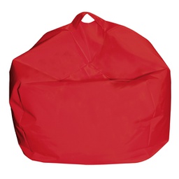 [97216] Pouf Comodone rosso H 62x65 D cm