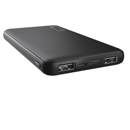 [91178] Powerbank ultrasottile da 10.000 mAh nero - Trust