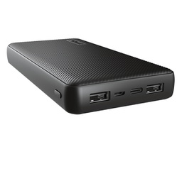 [91180] POWERBANK ULTRASOTTILE DA 20.000 MAH NERO - TRUST