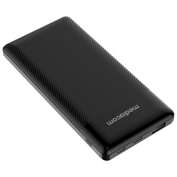 [95804] Powerbank ultrasottile Type-C da 10.000 mAh nero Mediacom