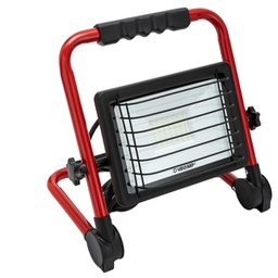 [98120] Proiettore da cantiere Waingro 50W con staffa, cavo 3m e griglia Velamp