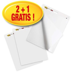 [90521] PROMO PACK 2 +1in omaggio lavagna 559P Post-it® Meeting chart
