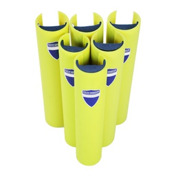 [98321] Protezioni per scaffalature Rack ArmourH 60 cm - giallo fluo S - 70-87mm