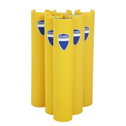 [98326] Protezioni per scaffalature Rack ArmourH 60 cm - giallo M - 88-100mm