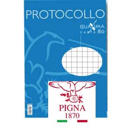 [54917] PROTOCOLLO A4 4MM 200FG 80GR PIGNA