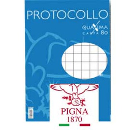 [54918] PROTOCOLLO A4 5MM 200FG 80GR PIGNA