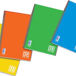 [63110] QUADERNO A5 SPIRALATO 5mm s/fori 80gr 60fg ONE COLOR BLASETTI