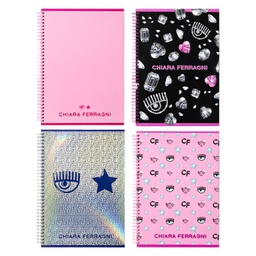 [96997] Quaderno spiralato A4 42fg 80gr 1rigo Chiara Ferragni collezione 2023