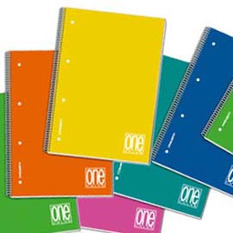 [71895] QUADERNO SPIRALATO PPL 162x210 A5 80fg+1 80gr 1rigo ONE COLOR BLASETTI