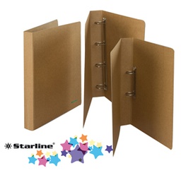 [STL6001] RACCOGLITORE 22X32CM 4 ANELLI D.30 SOLE FSC CARTONE ECO STARLINE