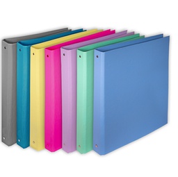 [STL7040] Raccoglitore 4R 30mm 22X30 rivestito in PPL colori assortiti KingBright Starline