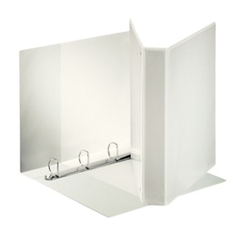 [80297] Raccoglitore DISPLAY MAXI 22x30cm 4D H30mm bianco personalizzabile ESSELTE