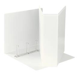 [80296] Raccoglitore DISPLAY MAXI 22x30cm 4Q H65mm bianco personalizzabile ESSELTE