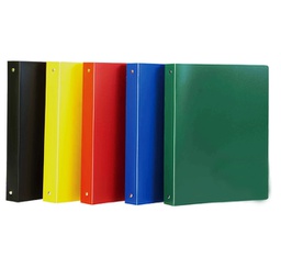 [STL7121] Raccoglitore in PP 22x30cm 4 anelli D30mm mix 3 colori Eco Starline