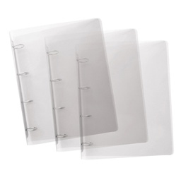[86353] Raccoglitore Lumina 22X30 4 TONDI D30 PP trasparente Favorit