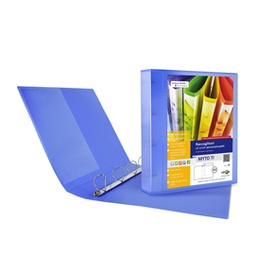 [80382] Raccoglitore MYTO TI 17 A4 4D 22x30cm blu personalizzabile SEI ROTA