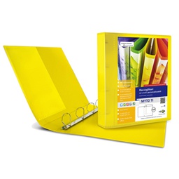 [82720] Raccoglitore MYTO TI 17 A4 4D 22x30cm giallo personalizzabile SEI ROTA