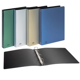 [89140] Raccoglitore PPL METAL colori ass. 22x30mm 4R dorso 30 Favorit
