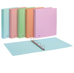 [86331] Raccoglitore PPL PASTEL rosa 22x30mm 4R dorso 30 Favorit