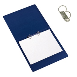 [37429] Raccoglitore Presspan 25x33cm 2anelli 25mm blu CDG