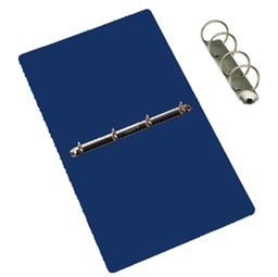 [37431] Raccoglitore Presspan 25x33cm 4anelli 25mm blu CDG