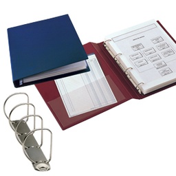 [25399] Raccoglitore SANREMO 2000 25 A 4D blu 15x21cm A5 SEI ROTA