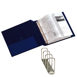 [25480] Raccoglitore STELVIO 65 A4 4Q blu 22x30cm SEI ROTA