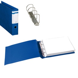 [77417] Raccoglitore STELVIO F A4 40 4D blu 30x22cm Album SEI ROTA