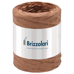 [88174] Rafia sintetica 6802 5mmx200mt colore avana 32 Brizzolari