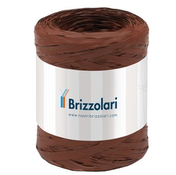 [88168] Rafia sintetica 6802 5mmx200mt colore marrone 14 Brizzolari