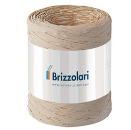 [88169] Rafia sintetica 6802 5mmx200mt colore naturale 40 Brizzolari